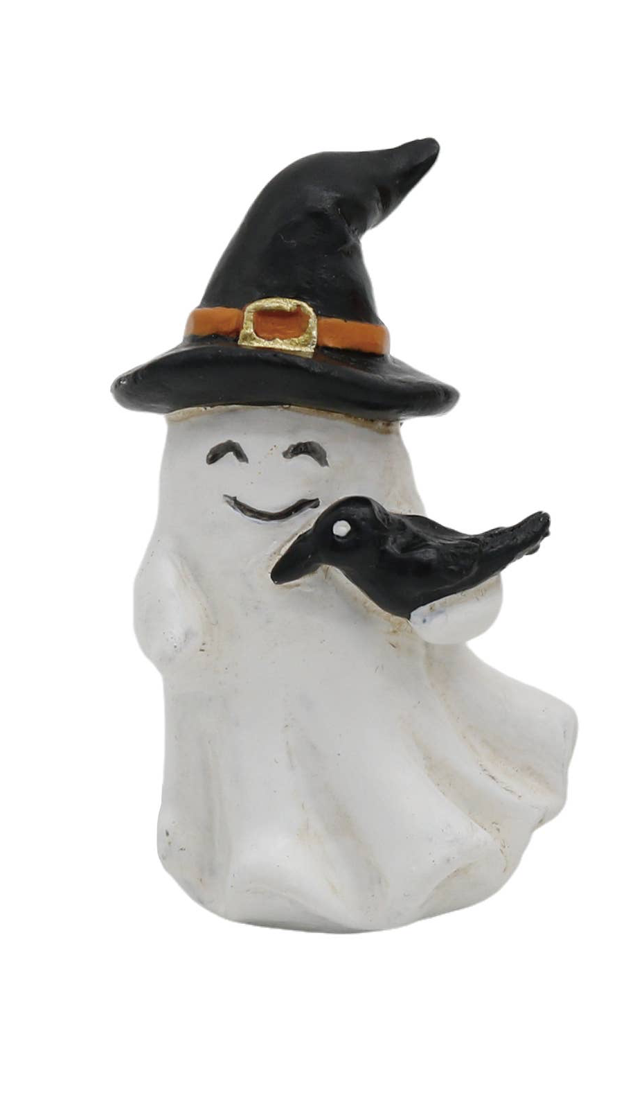 Halloween Resin Mini Ghosts with Hats Figurines
