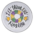 Let Them Eat King Cake Stand - Mardi Gras