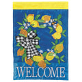 LEMON WELCOME FLAG POLY GARDEN