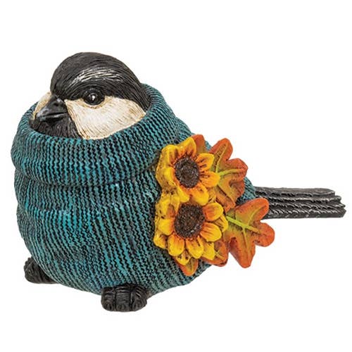 Resin Harvest Sweater Bird, set of 3