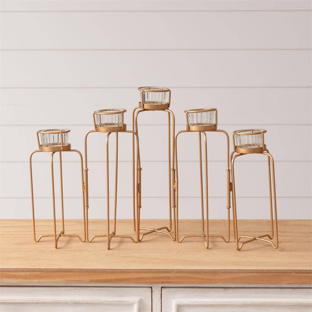 Serpentine Tiered Candle Holder
