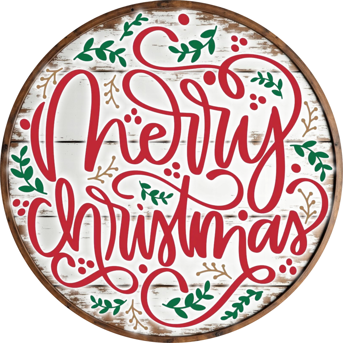 Merry Christmas Sign Wooden Sign