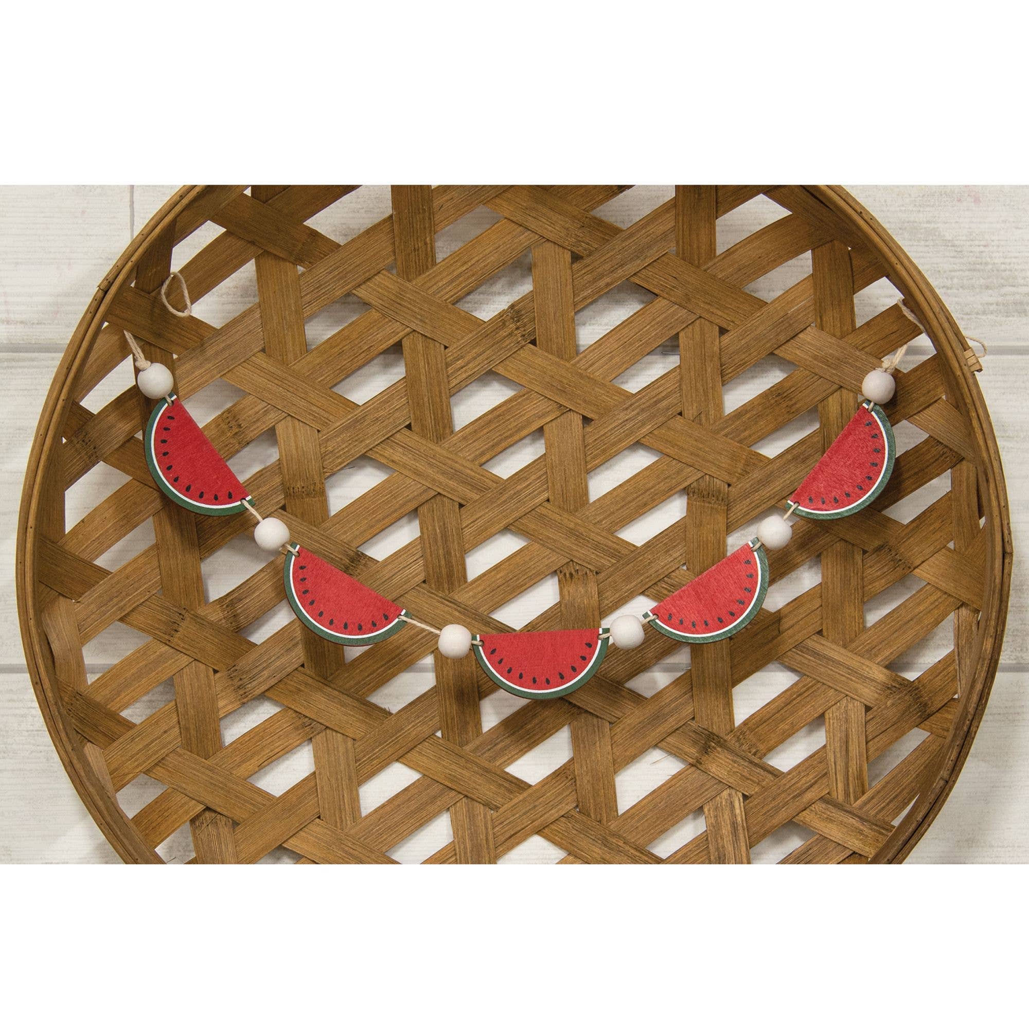 Beaded Watermelon Mini Garland