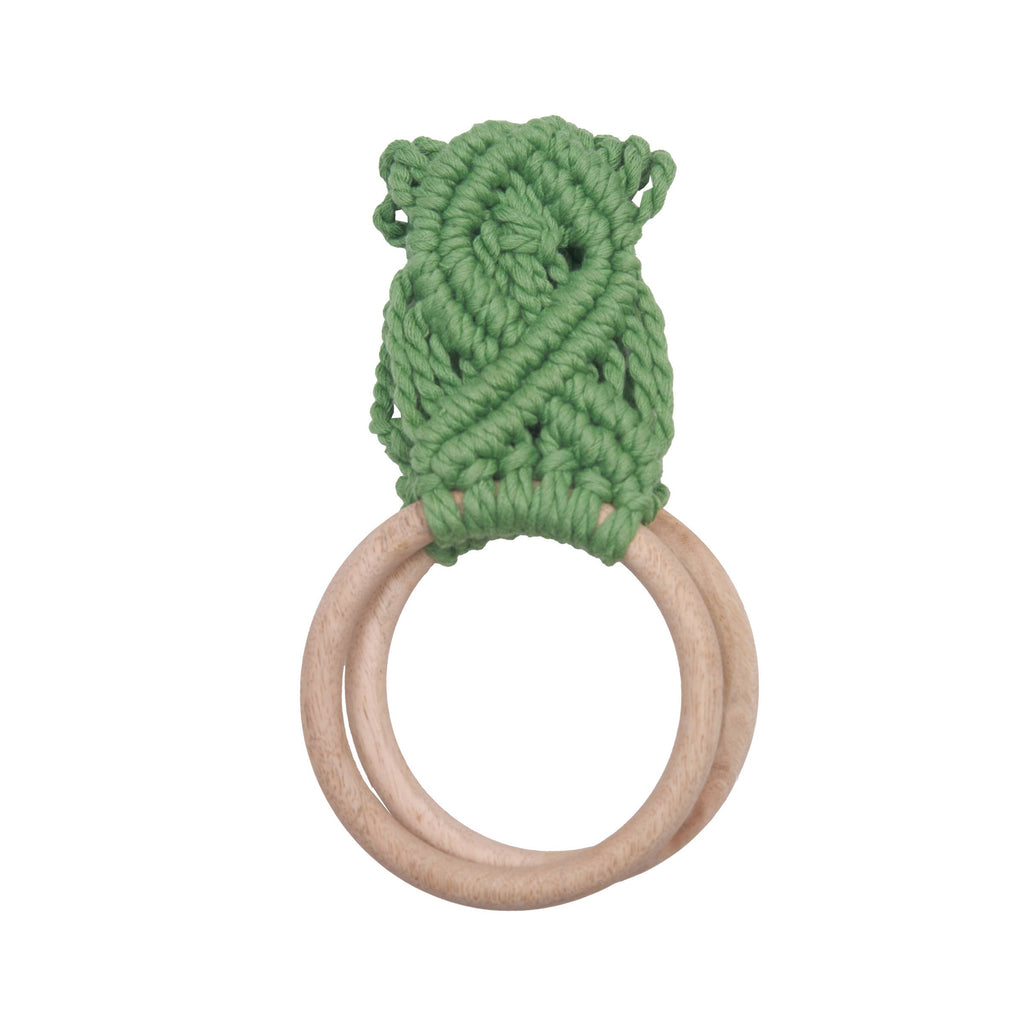 Macrame Kitchen Towel Holder