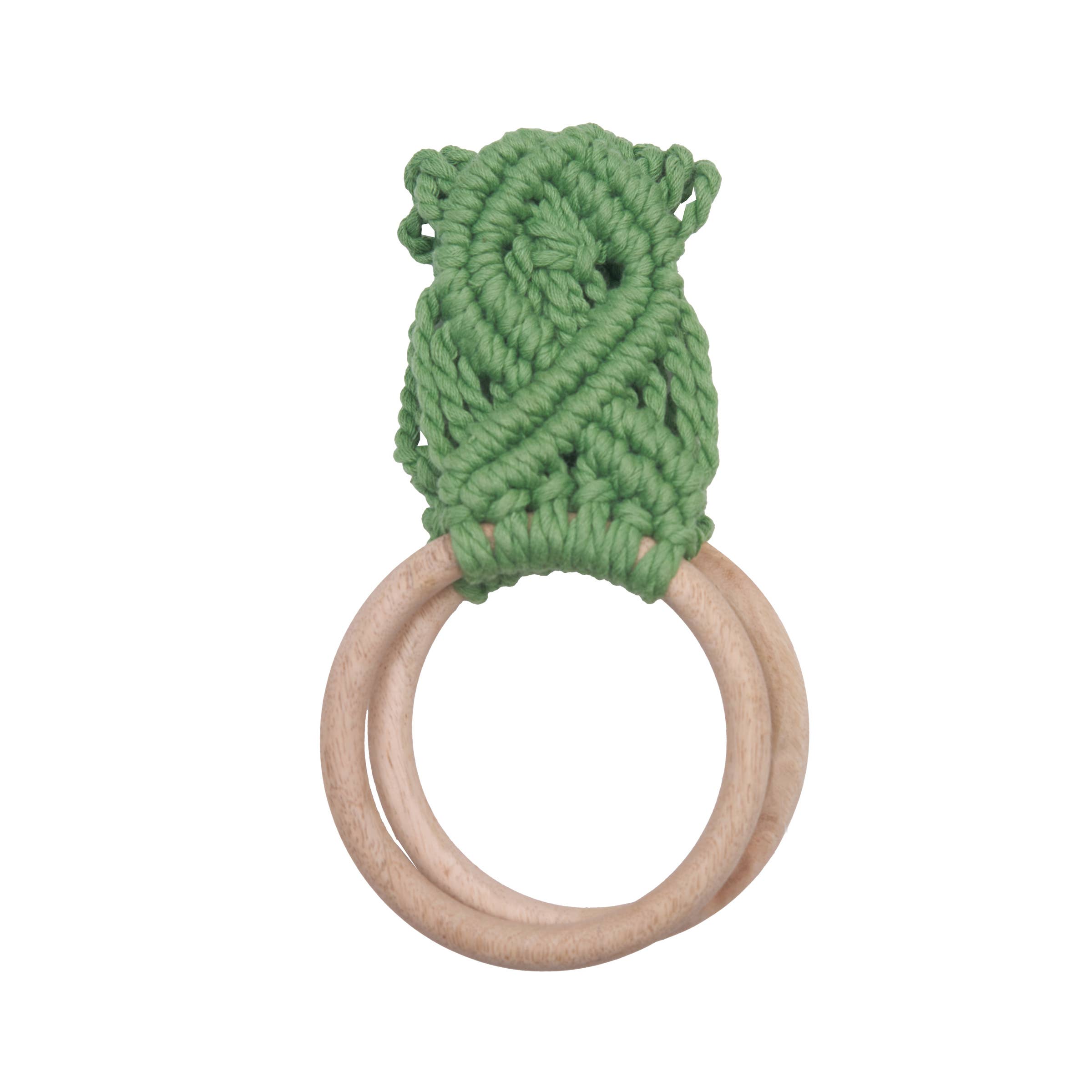 Macrame Kitchen Towel Holder