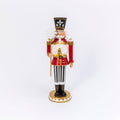 Christmas 19.5"H B/O Lighted Resin Toy Soldier