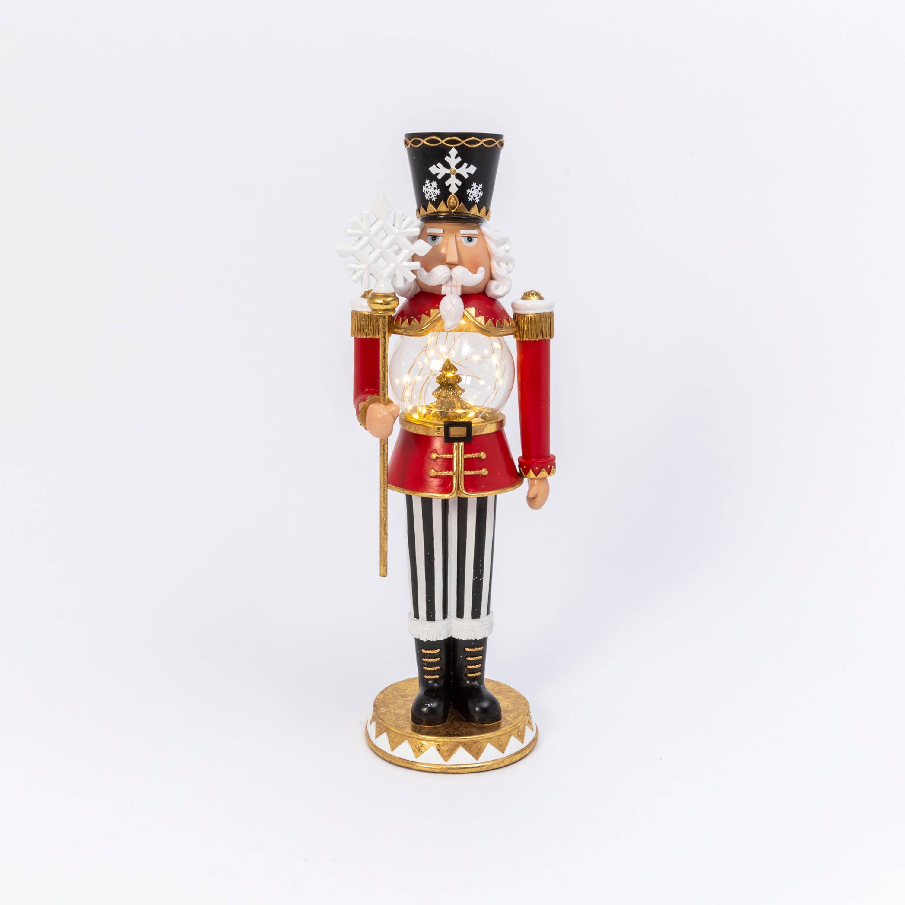 Christmas 19.5"H B/O Lighted Resin Toy Soldier
