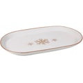 Snowflake Oval Platter