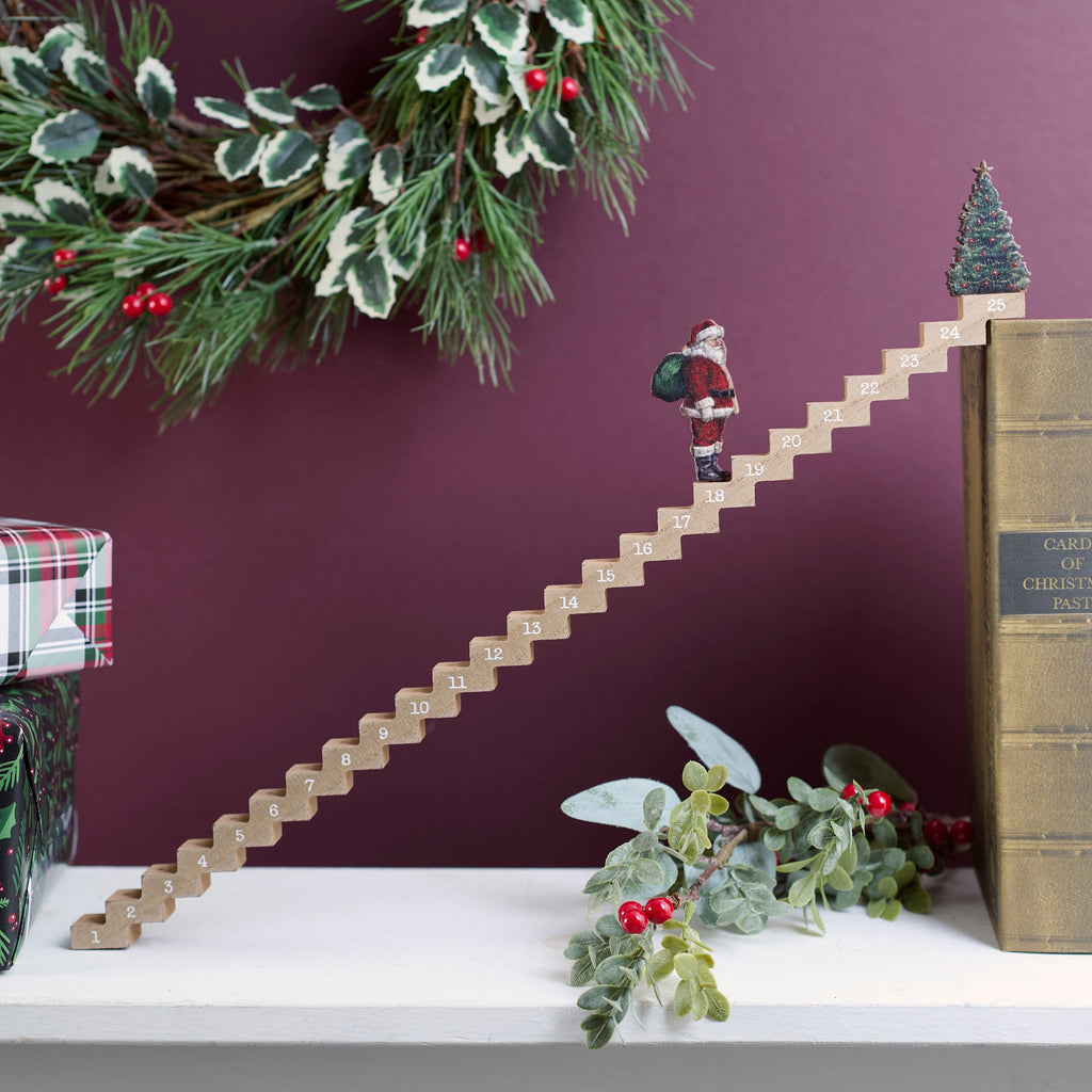 Santa Stairs Sitter Countdown