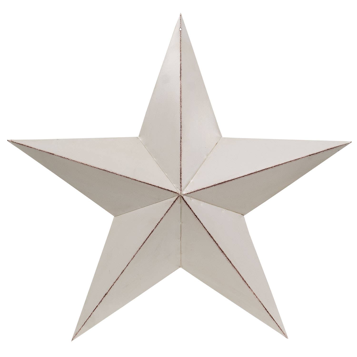 Antique White Barn Star 24"