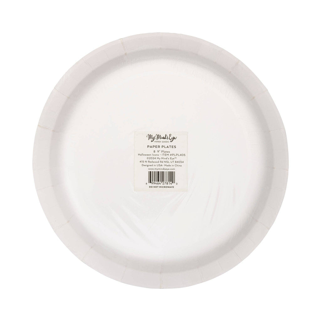 Halloween Icons Plate