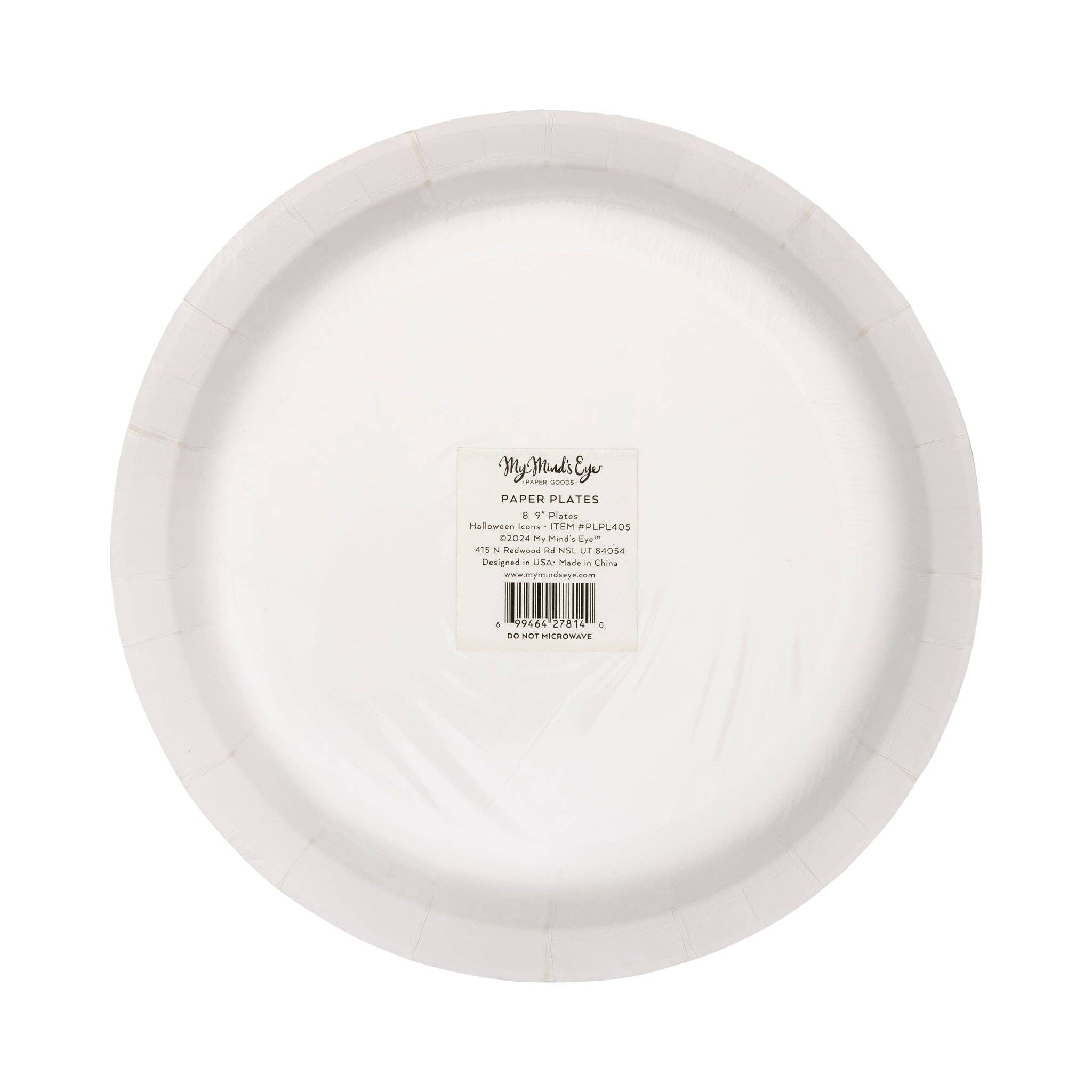 Halloween Icons Plate
