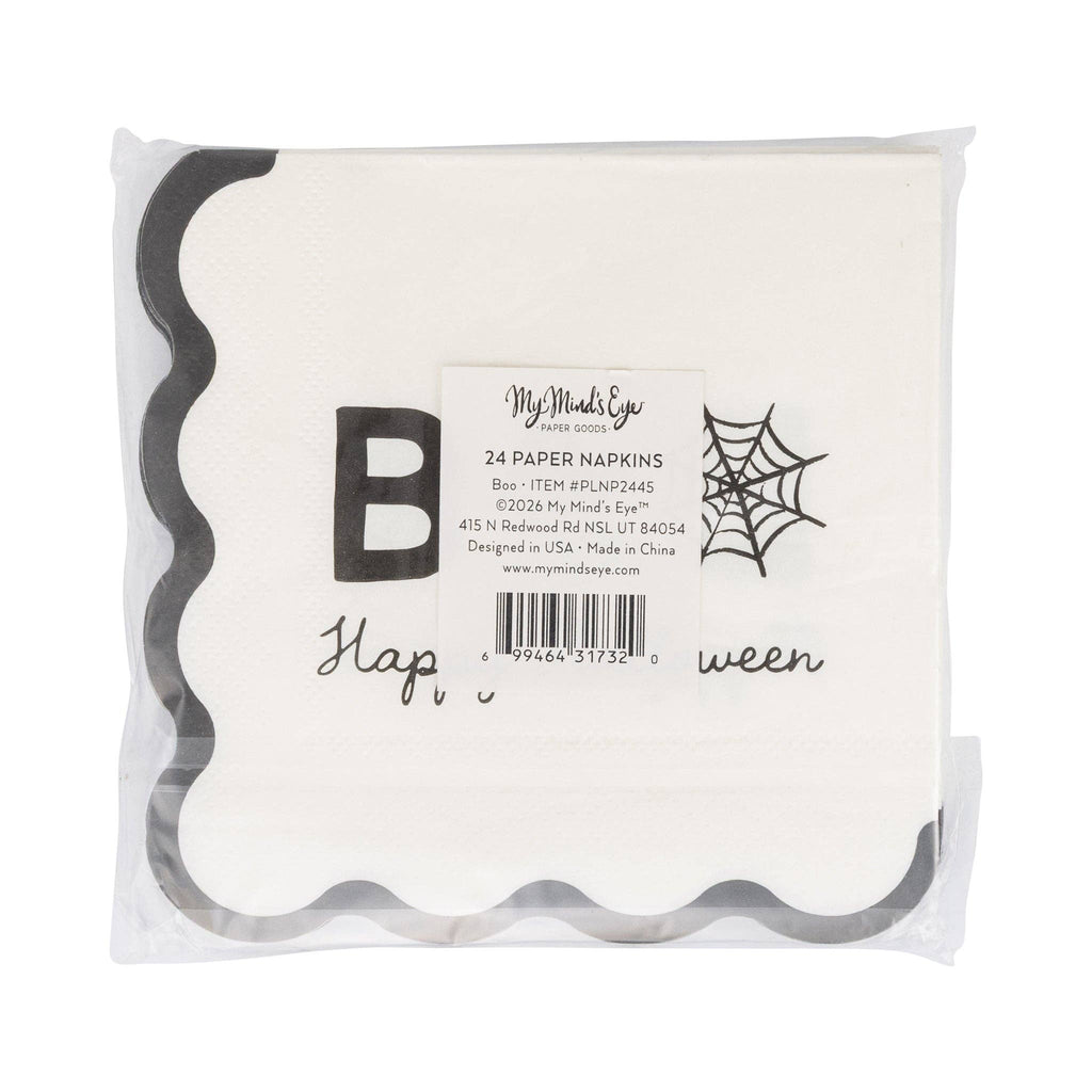 Boo Cocktail Napkin 24 ct