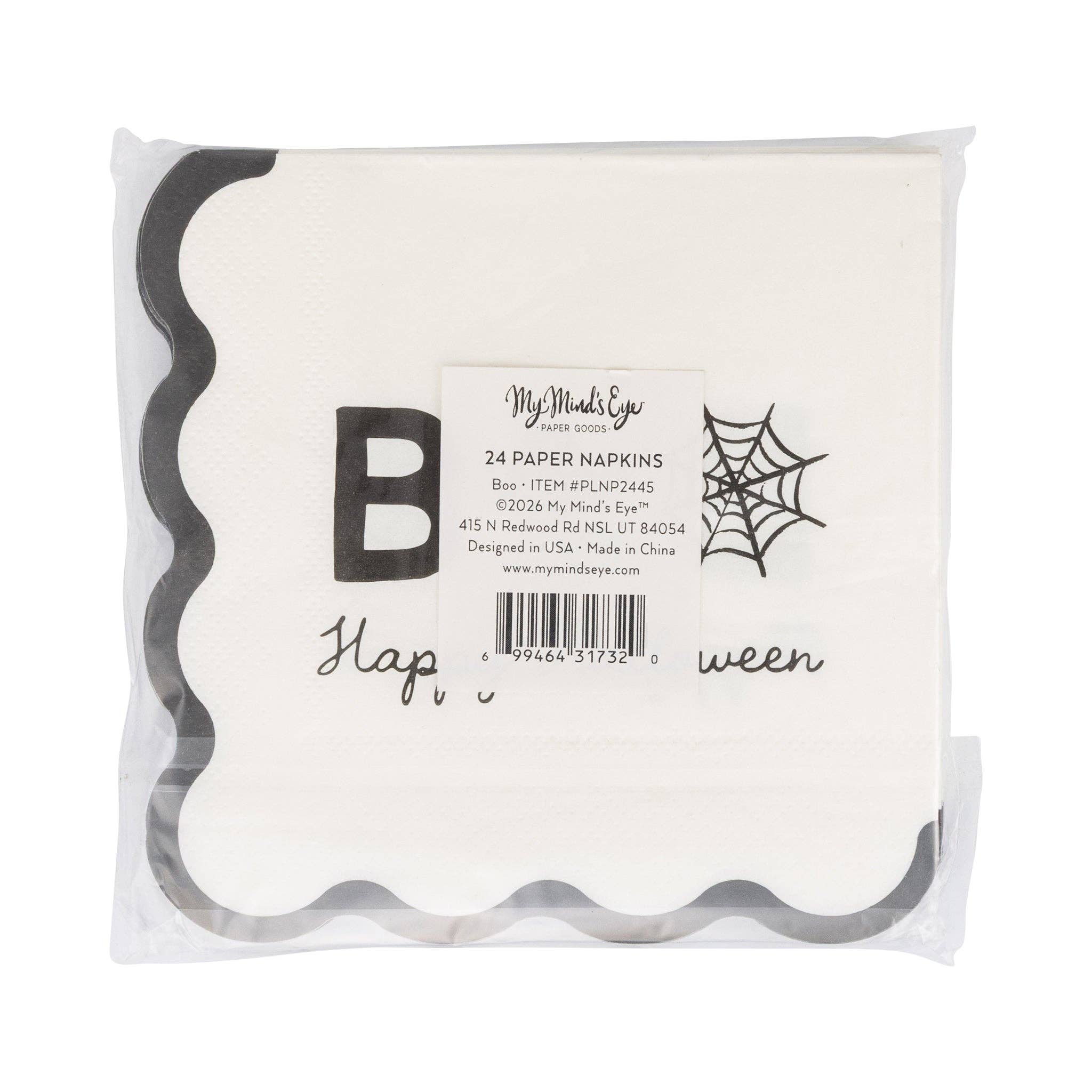 Boo Cocktail Napkin 24 ct