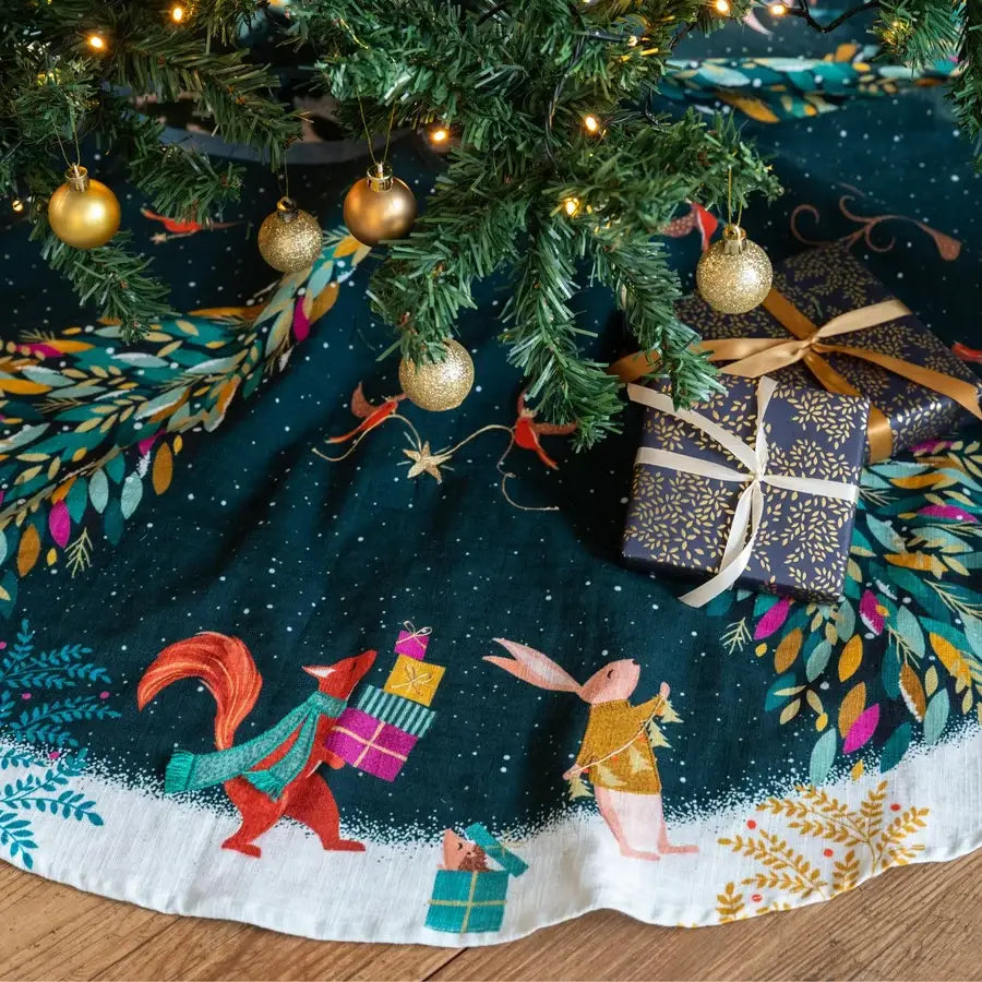 Christmas Woodland Tales Tree Skirt