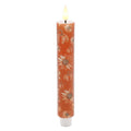 8 inch Shades of Autumn LED Taper