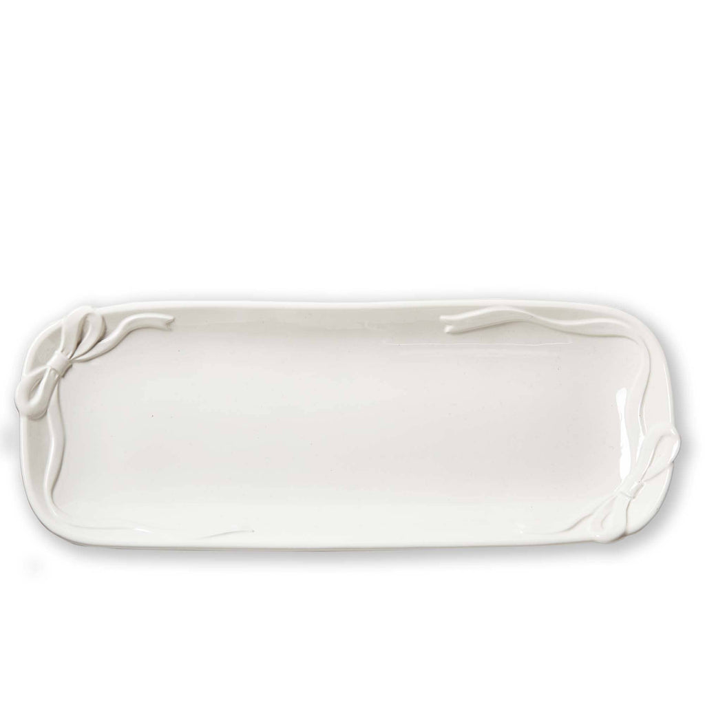Christmas Very Merry Bow Platter