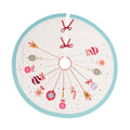 Christmas Vintage Ornament Tree Skirt