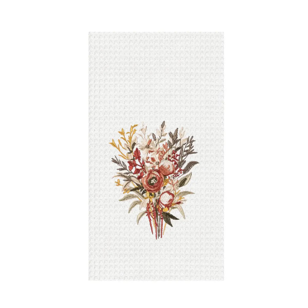 Fall/Harvest Floral Daisy Kitchen Towel