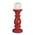 Camden Red Ceramic Candle Holder Large