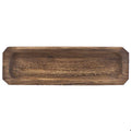 Wooden Dough Bowl Tray