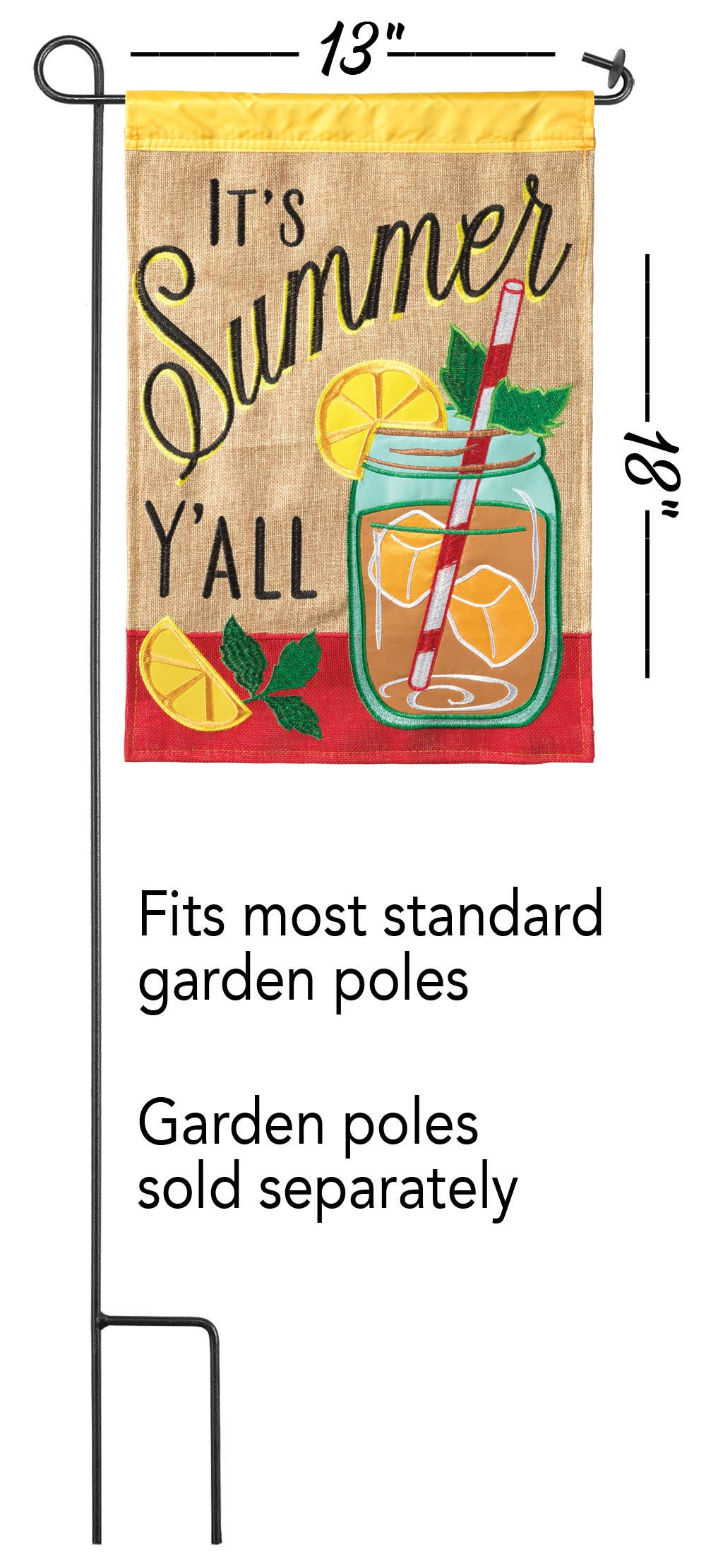 It's Summer Y'all Garden Flag