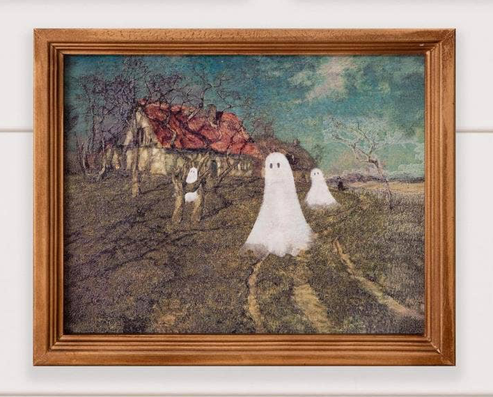 Haunted Landscape, 3 various Framed Prints