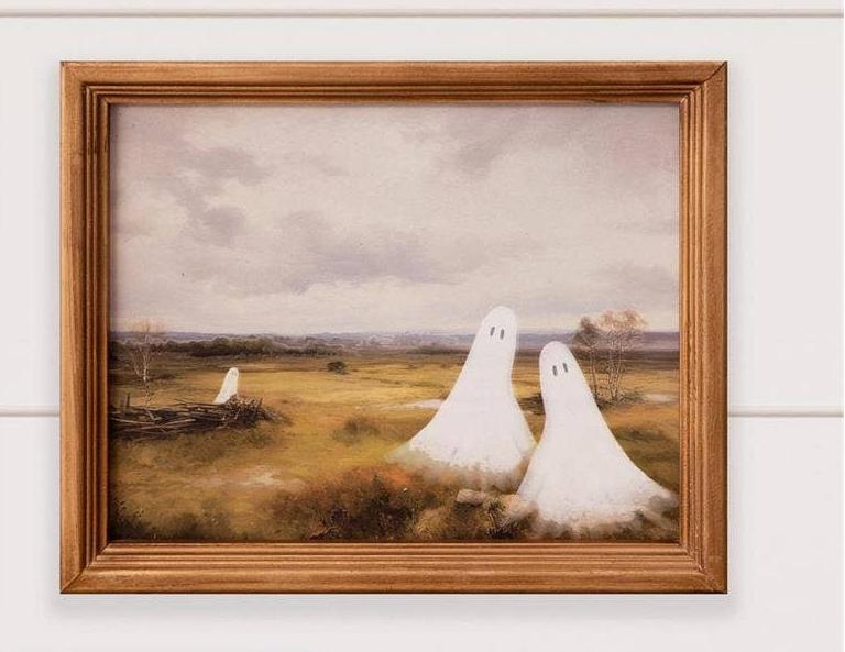 Haunted Landscape, 3 various Framed Prints