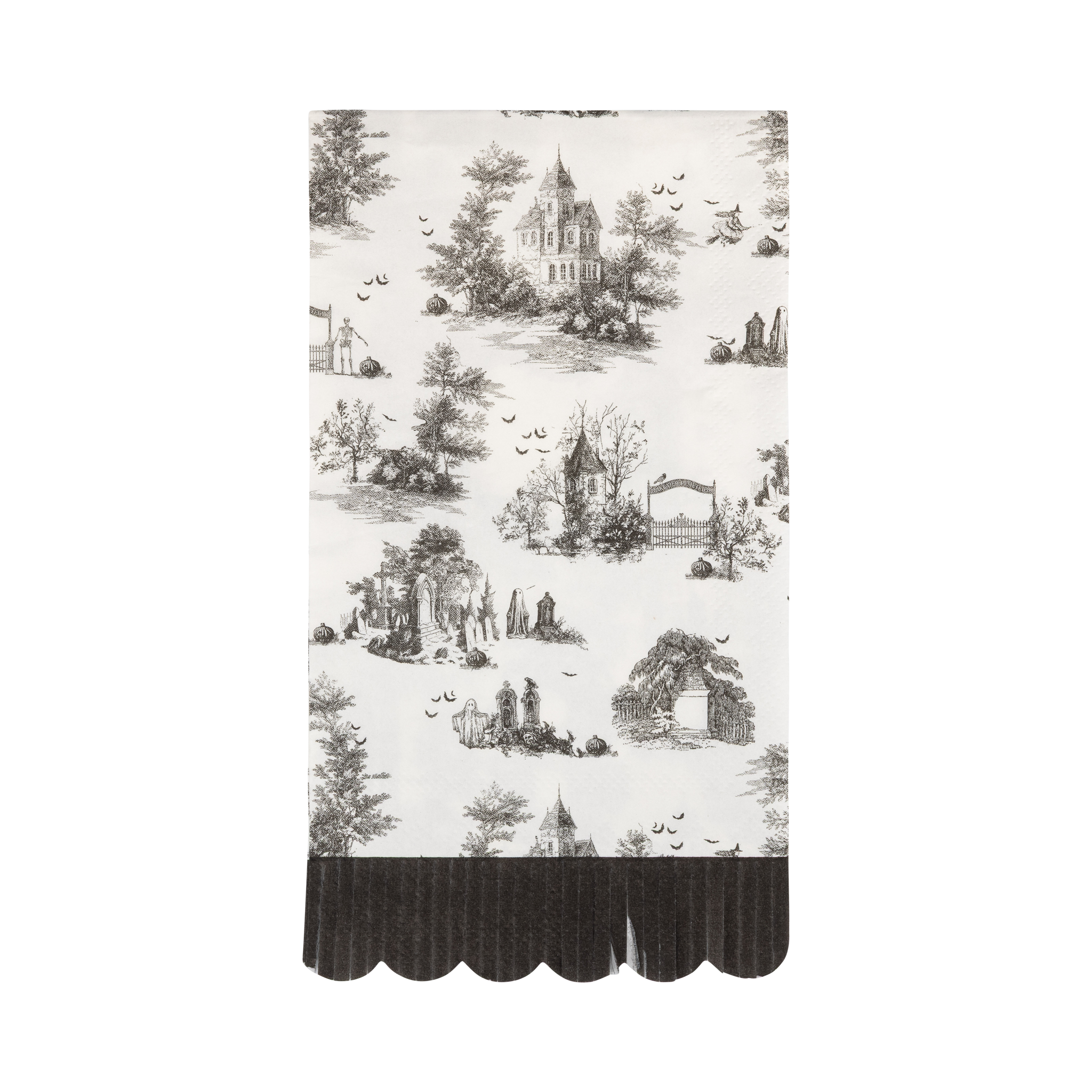 Halloween Toile Dinner Napkin