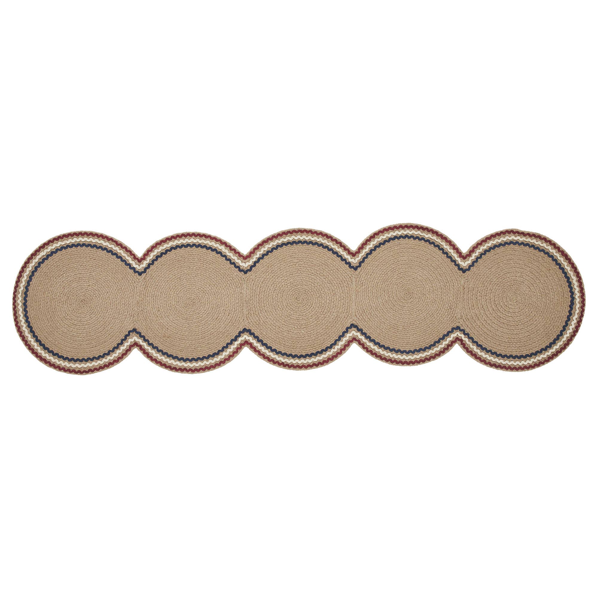 Americana Ric Rac Table Runner 12x48