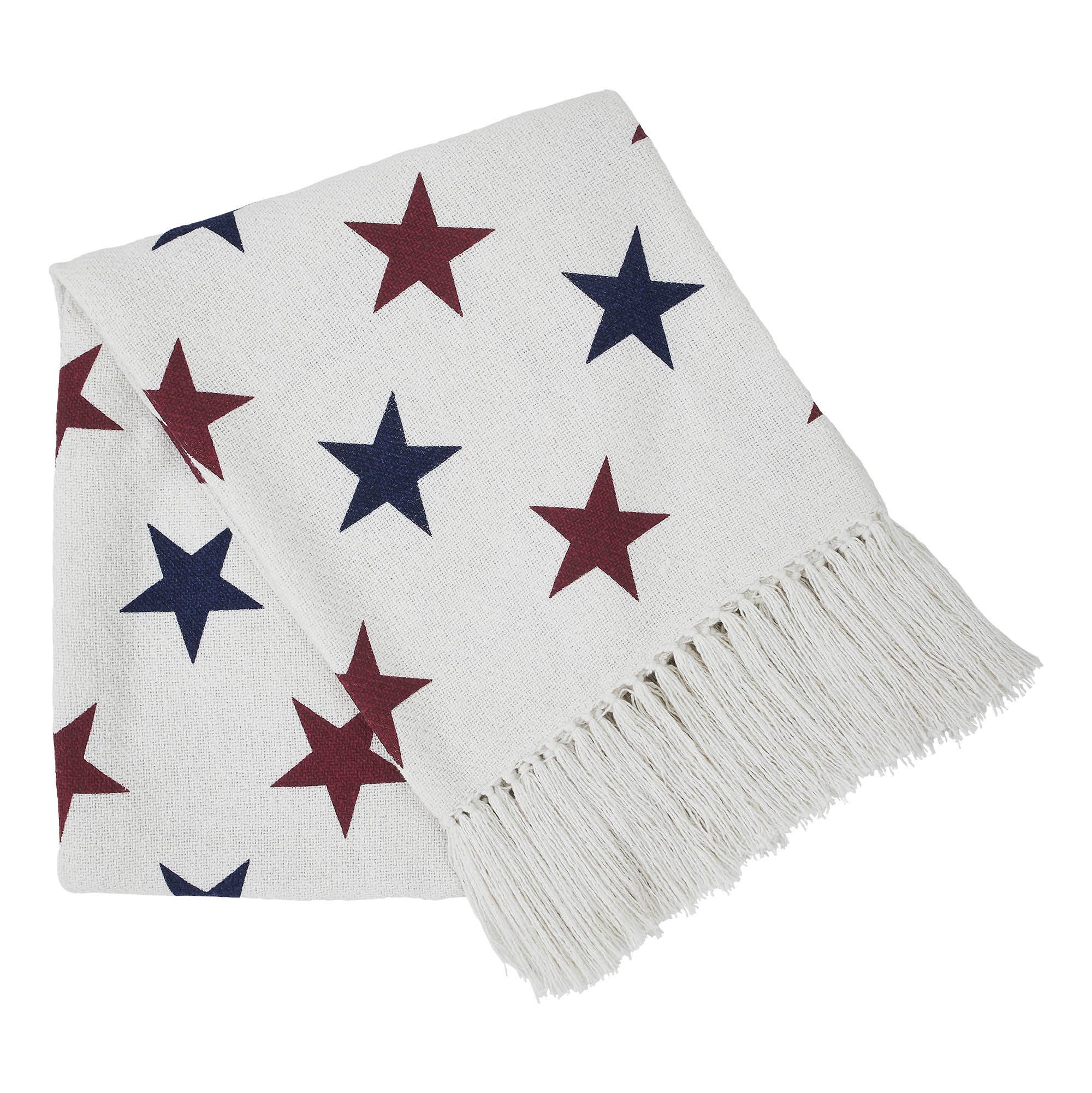 Americana Stars Woven Throw