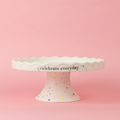 Celebrate Everyday Ceramic Cake Stand