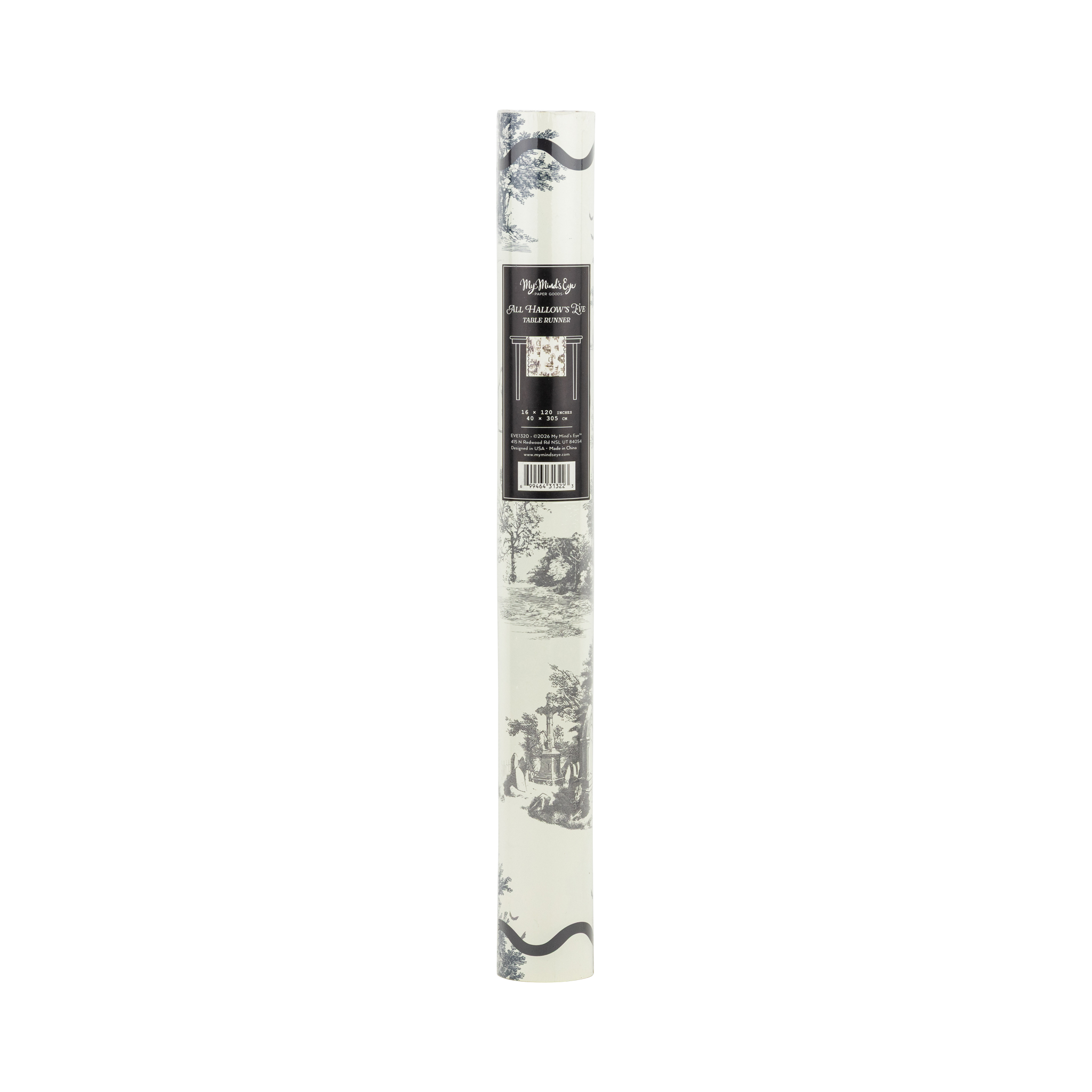Halloween Toile Table Runner