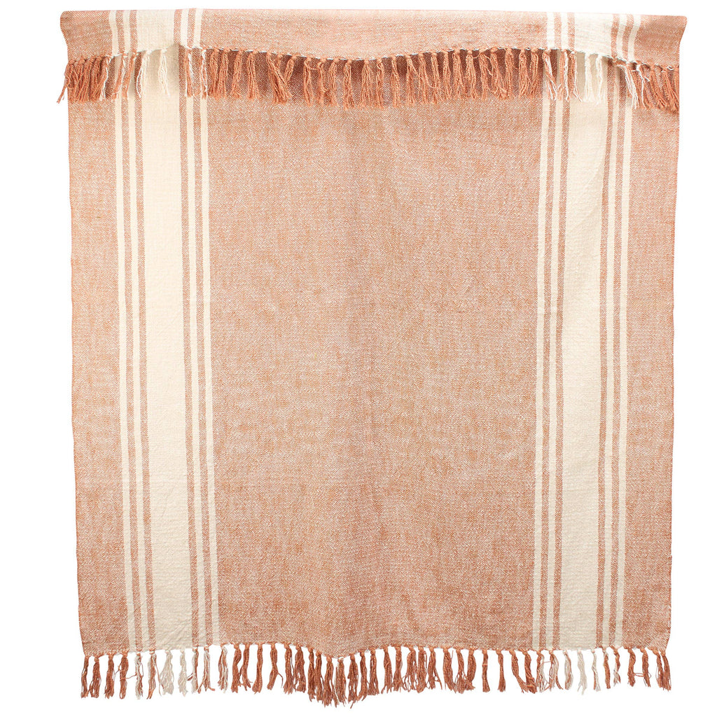 Striped Rust Throw