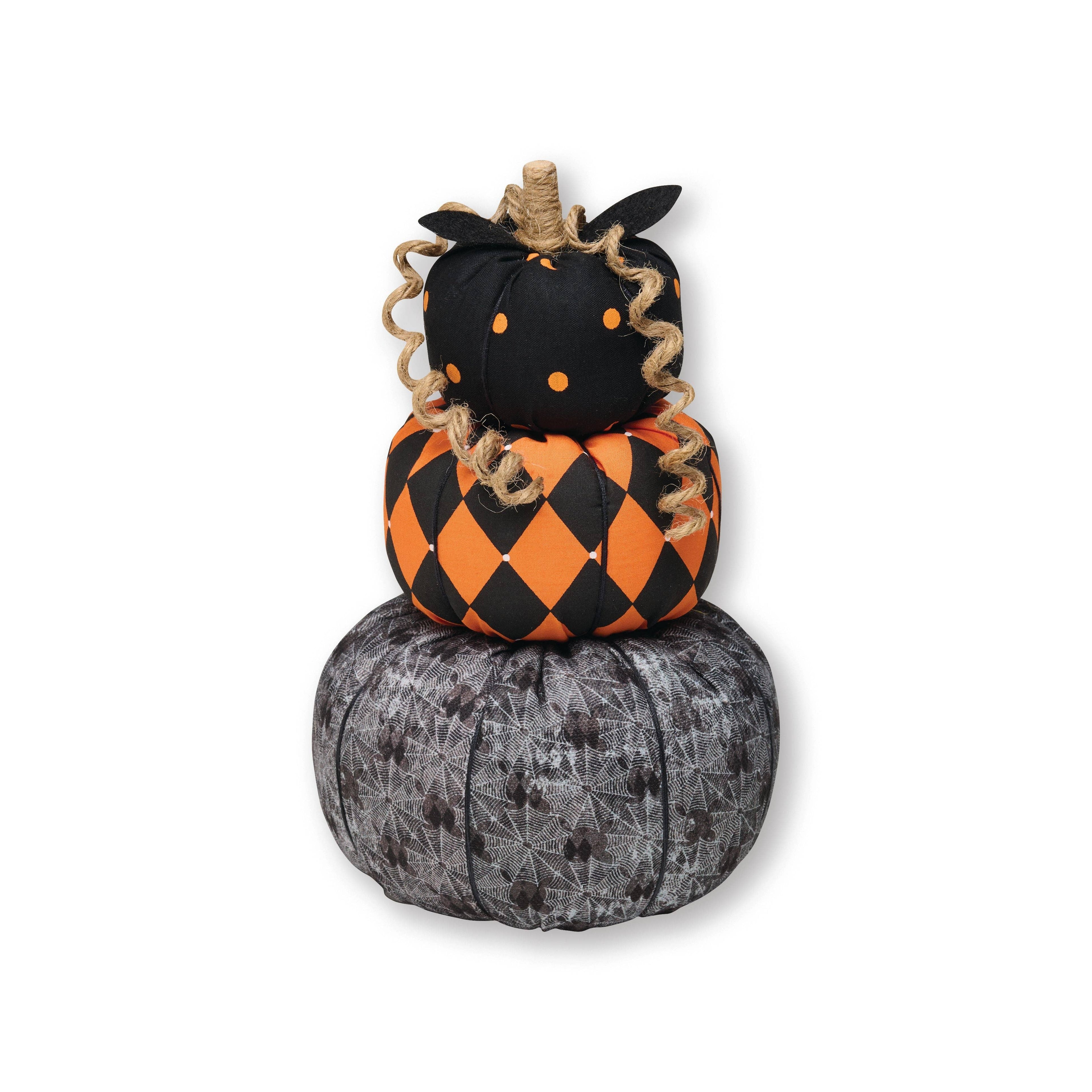 Spiderweb Halloween Trio Stack