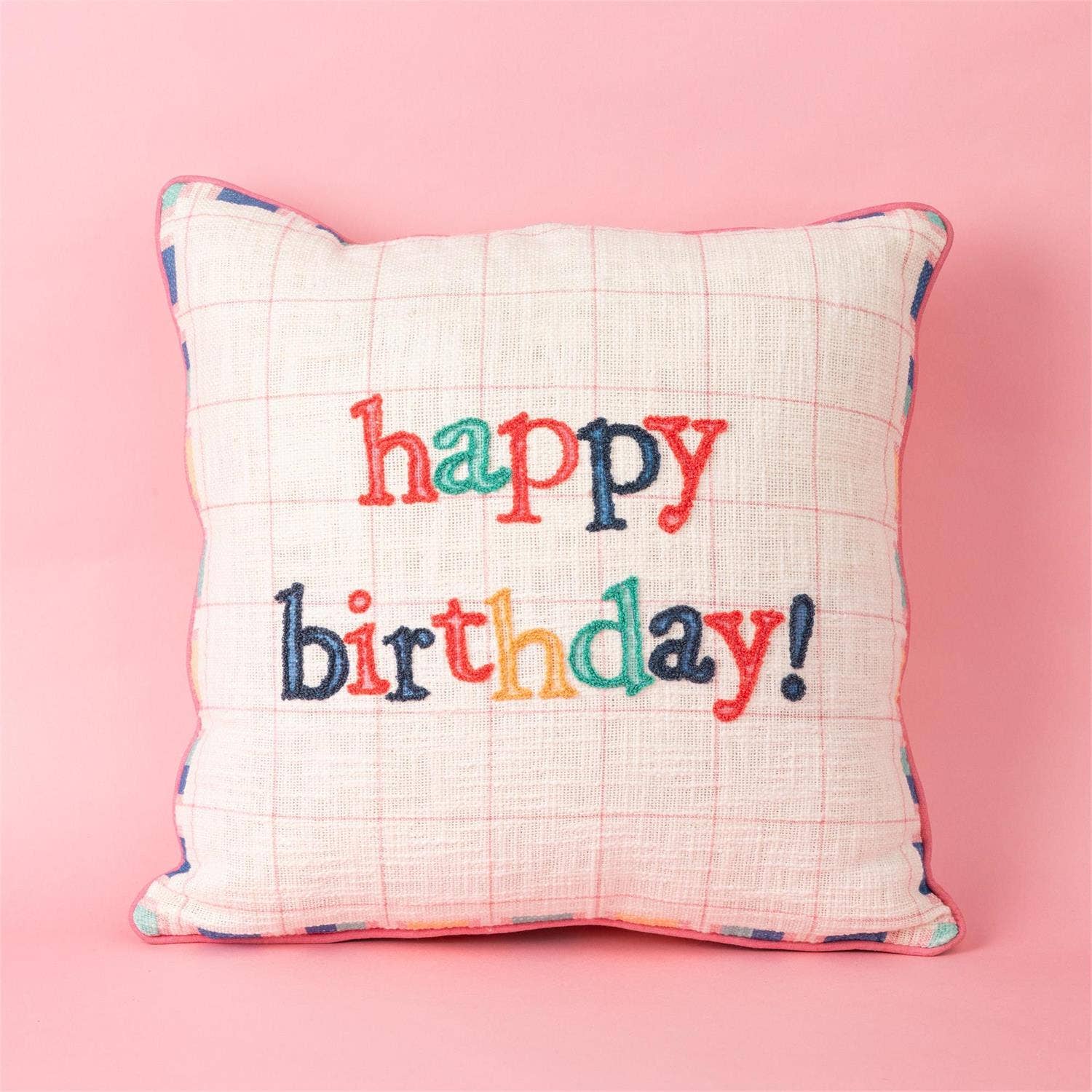 Happy Birthday Throw Pillow