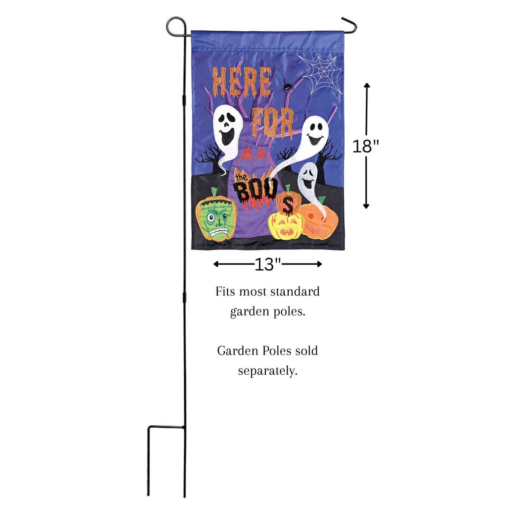 Flag Here For The Boos 13x18
