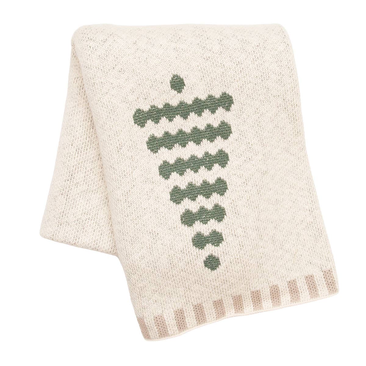 Christmas Evergreen Throw Blanket