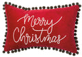 Merry Christmas Velvet Pillow