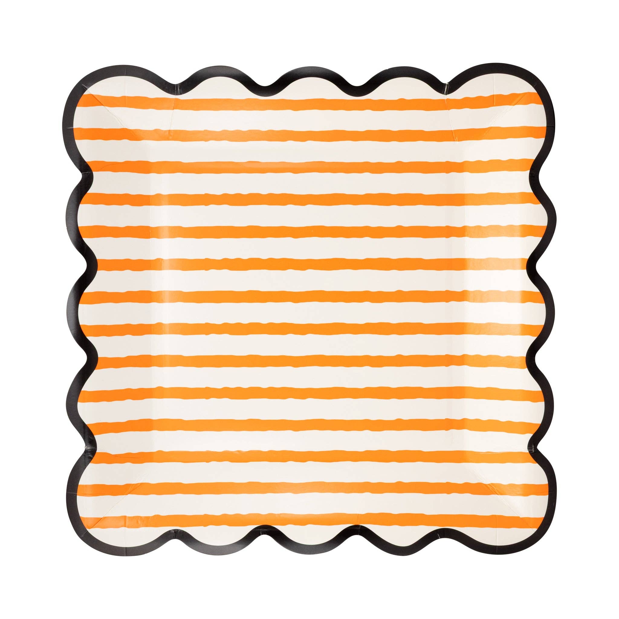 Halloween Stripe Plate Set