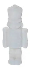 Tee Tiny Christmas Flocked Nutcracker