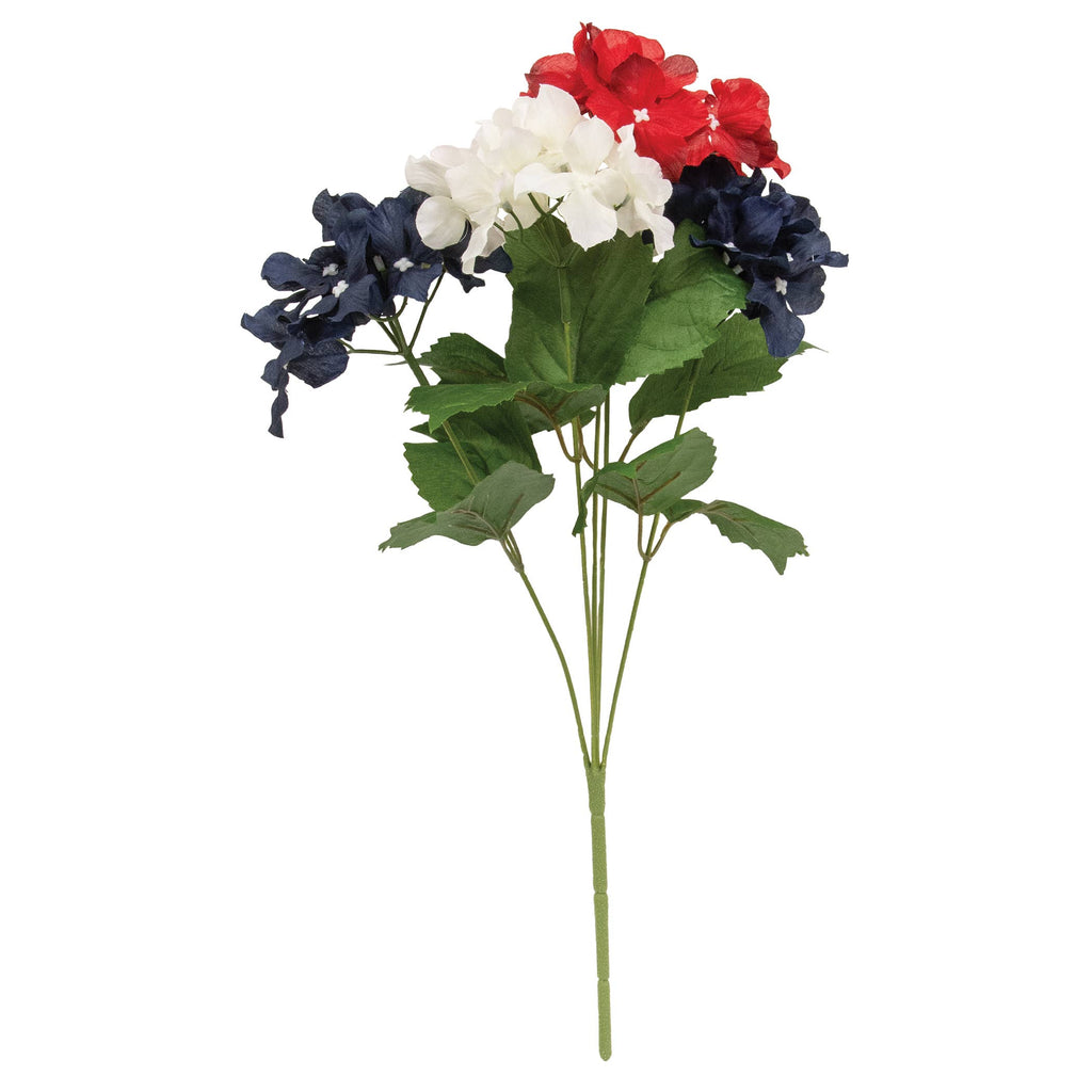 Americana Hydrangea Bush 18.75"L