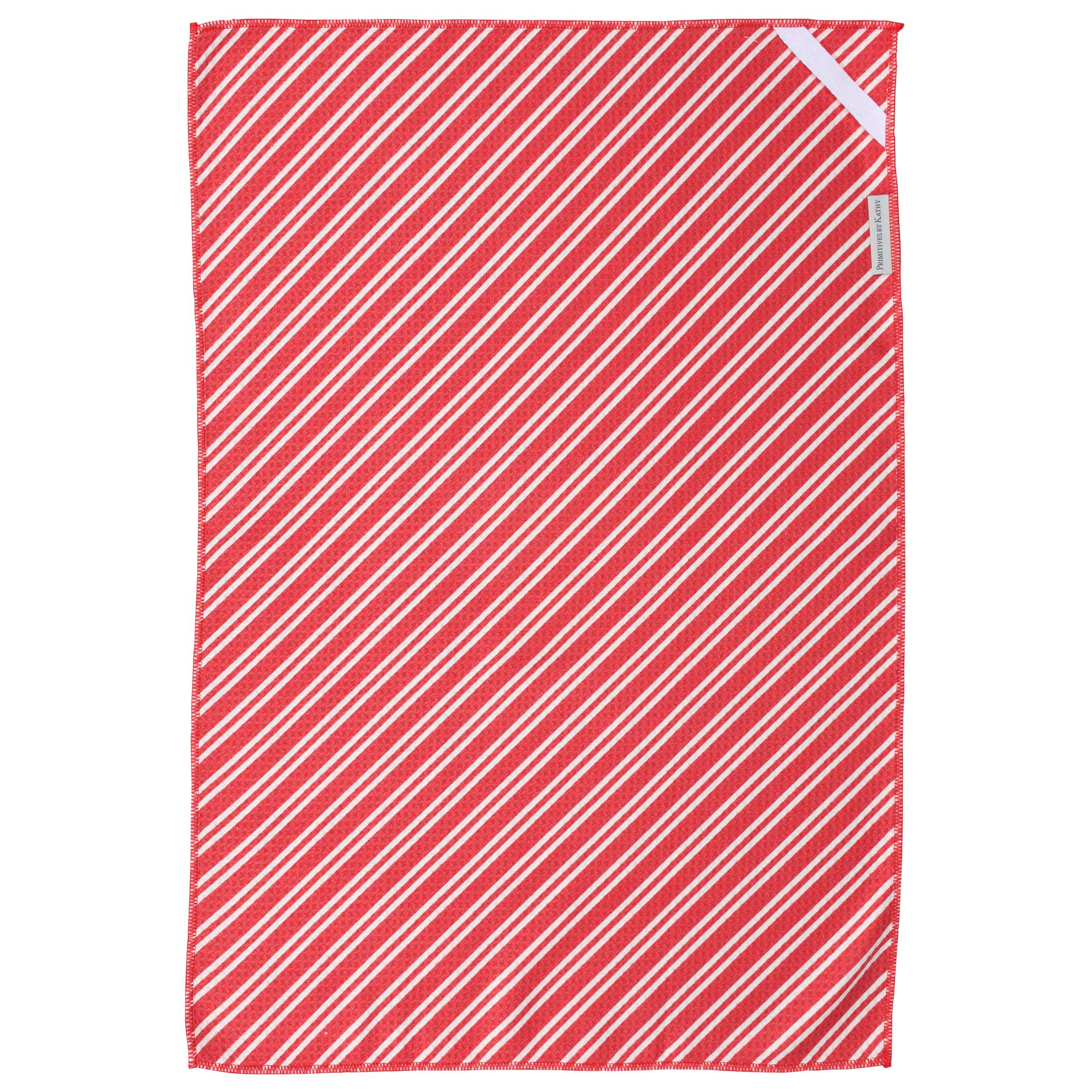 Santa Faces Kitchen Towel