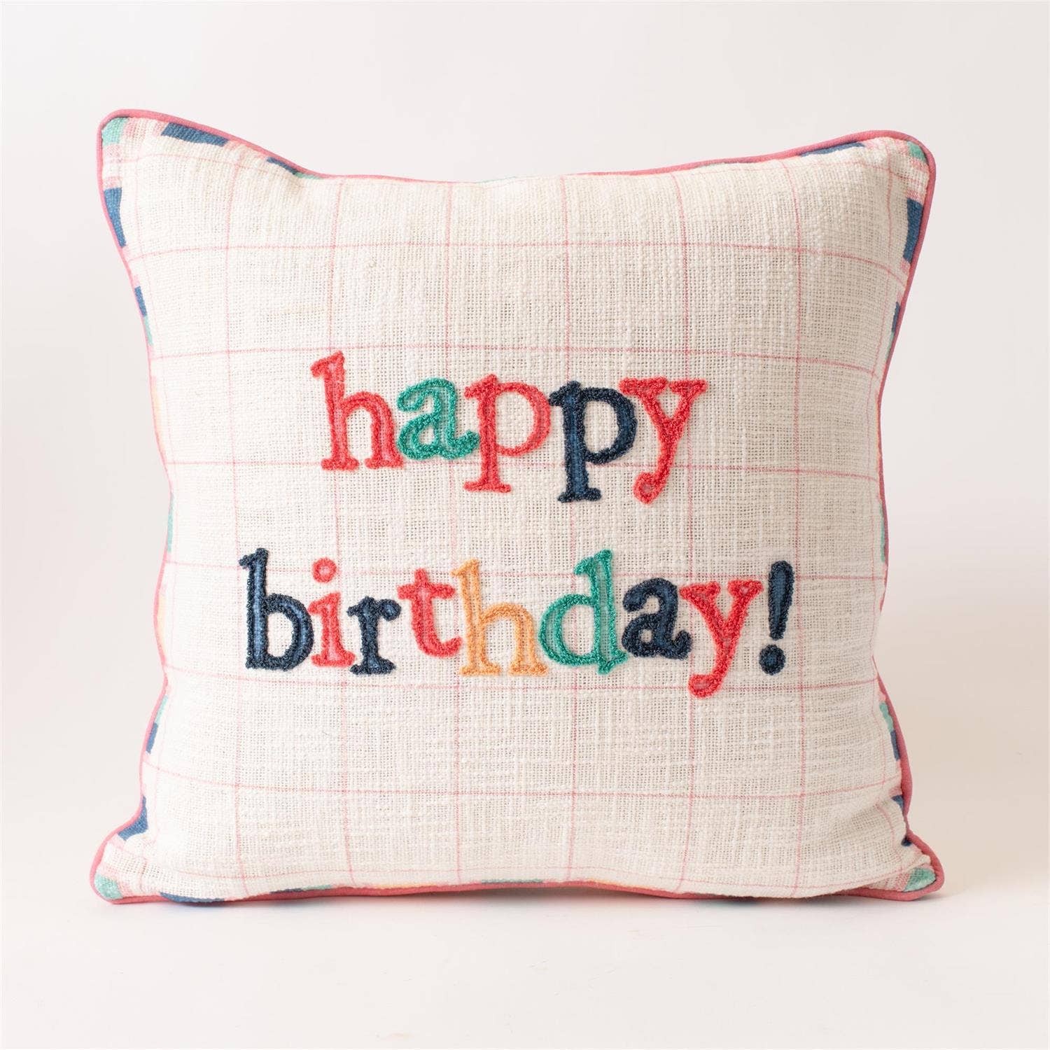 Happy Birthday Throw Pillow
