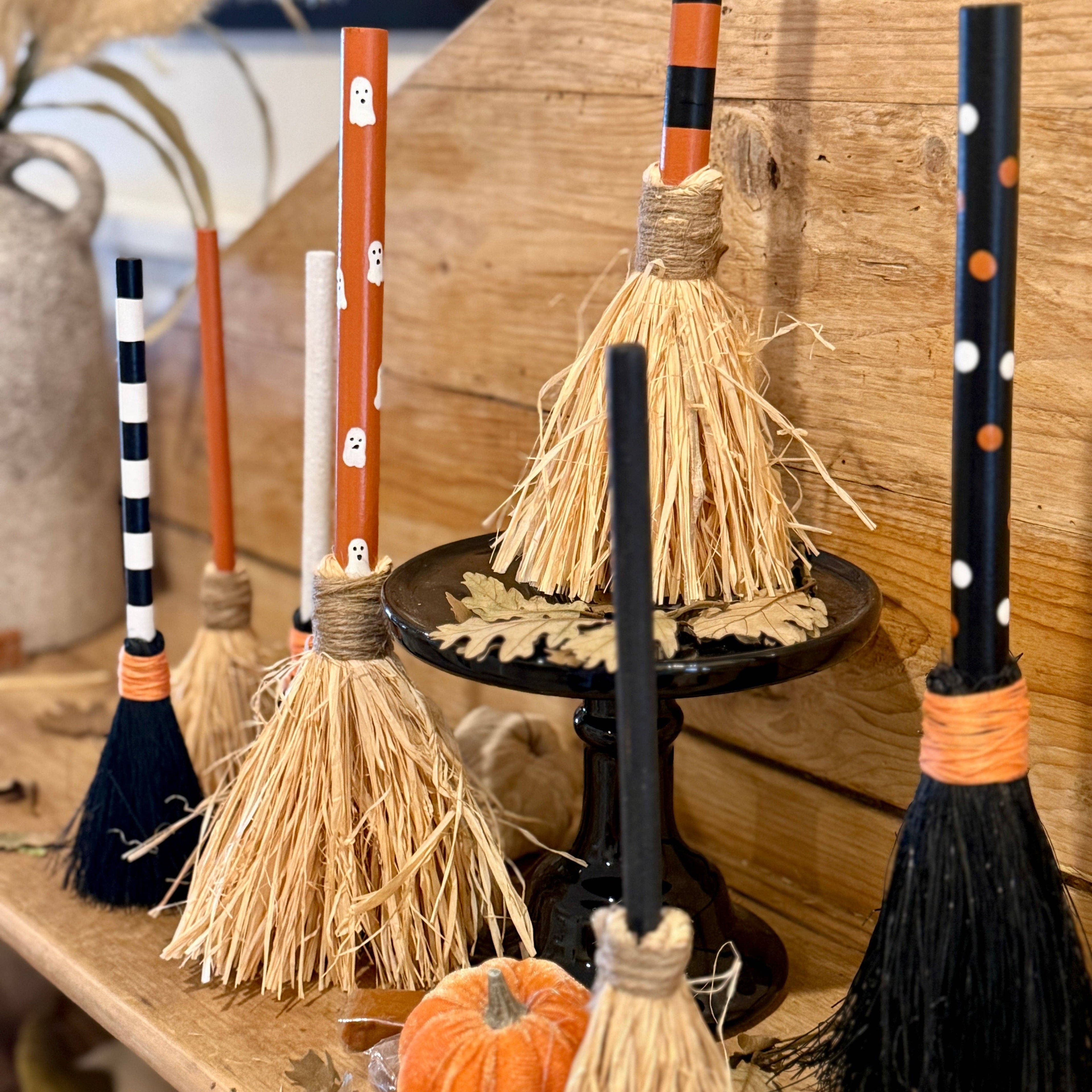 12" Org Ghost Broom