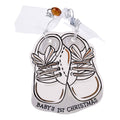 1st Christmas Baby Shoes Ornament