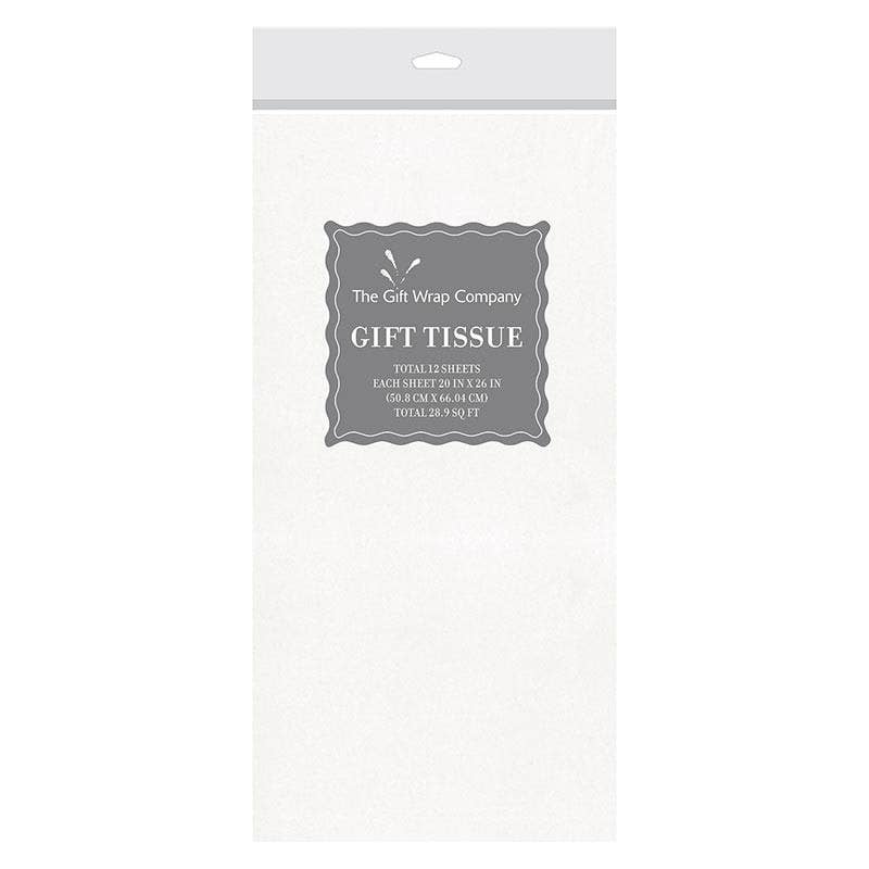 White - Tissue Paper