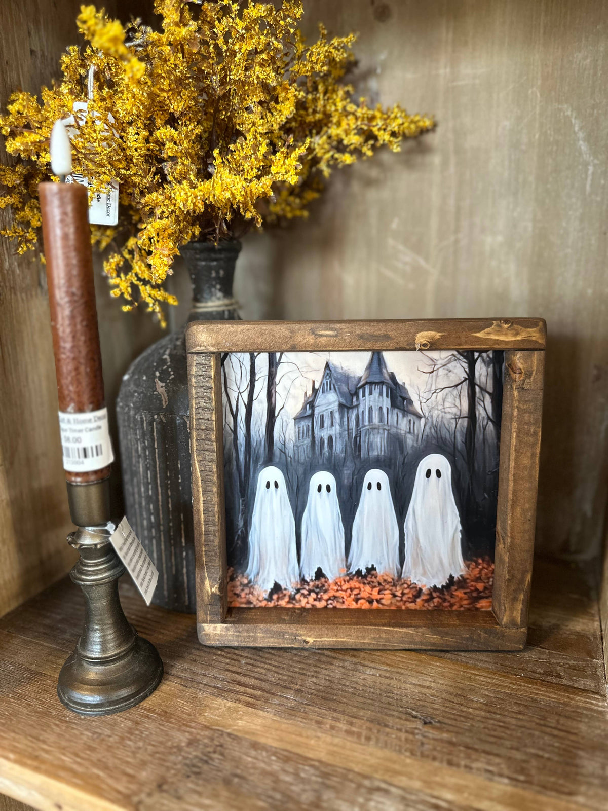 Four Ghosts Framed Print