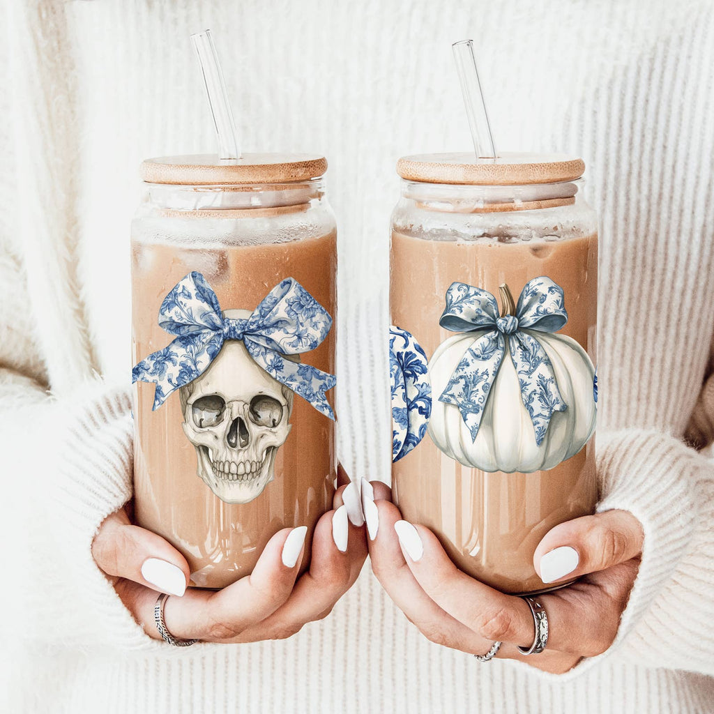 Fall Glass Tumblers