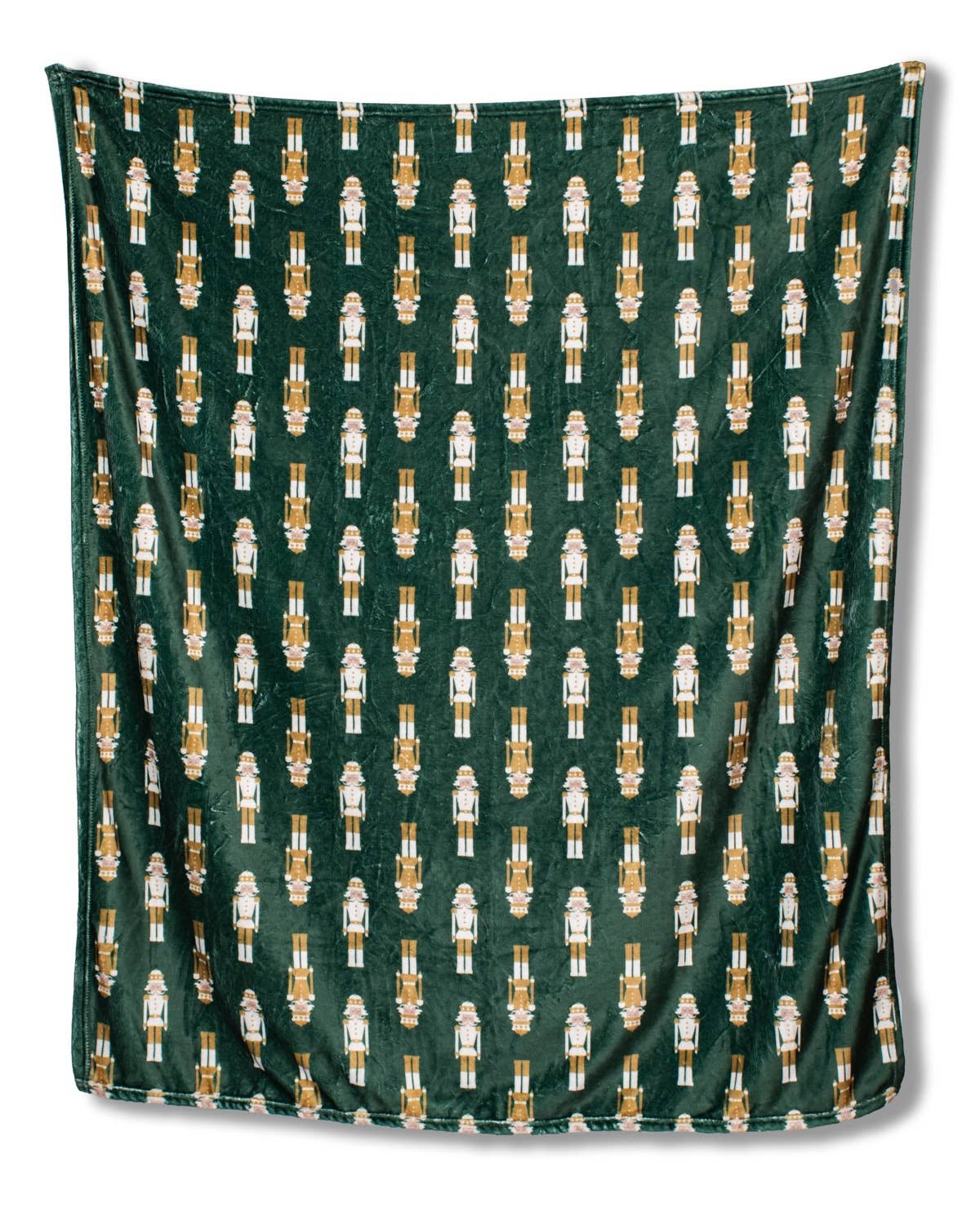 Alpine Nutcracker Throw Dark Green/Multi 50x60in